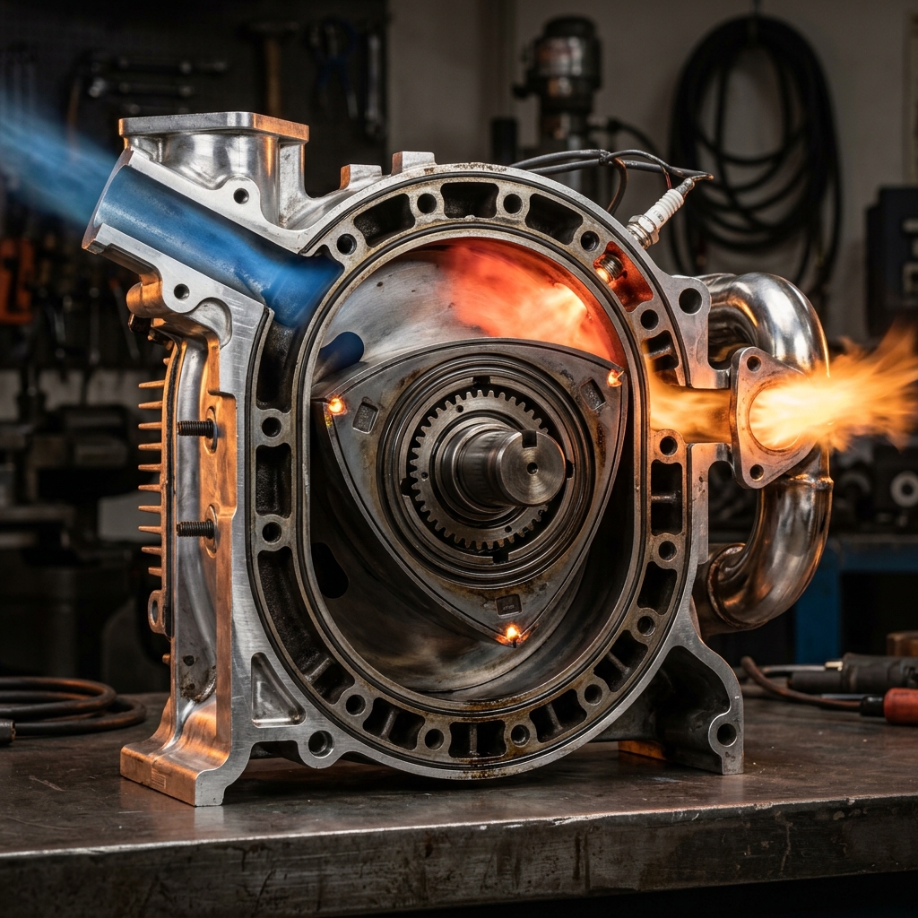 Equivalent Displacement in Rotary Engines: How Wankel Chamber Volume Compares to Piston-Engine Displacement