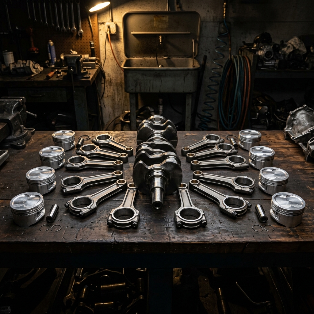 The Science of Engine Stroker Kits: How Longer Stroke Increases Displacement and Changes Engine Character